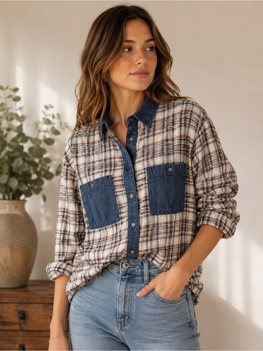 Levi's x Snoop Dogg | Unisex Two-Tone Flannel | Size XL